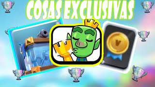 LAS COSAS MAS EXCLUSIVAS DE CLASH ROYALE  MonteGames [upl. by Atirrehs]