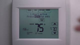 Honeywell Thermostat Not Working Fan Wont Turn On or Start [upl. by Sheelagh]