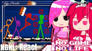 No Game No Life React a The Prank  Animation vs Minecraft Shorts ep 34  alanbecker [upl. by Yeniffit]