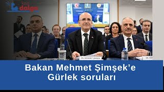 Bütçe görüşmeleri Bakan Şimşek’e Gürlek soruları [upl. by Fiertz]