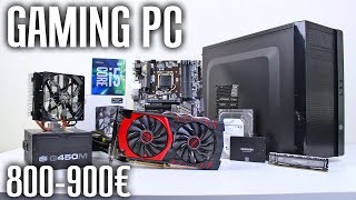 GAMING PC zusammenbauen 1000€  Anleitung 2016 [upl. by Zurc]