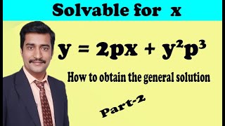 VTU Engineering Maths 2 Solvable for x good examplePART2 [upl. by Chickie]