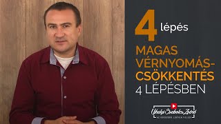 4 lépés a Magas vérnyomás csökkentéséhez [upl. by Jemmie]