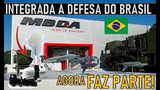 MBDA agora faz parte DO SELETO GRUPO de DEFESA do BRASIL military militar geopolitica [upl. by Arola]