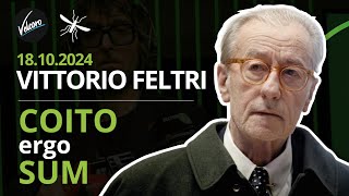 Vittorio Feltri quotCoito ergo sumquot  La Zanzara del 18102024 [upl. by Peti]