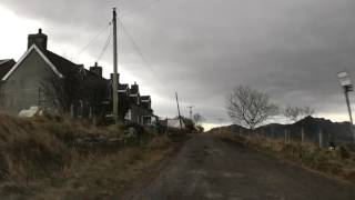 A836 John OGroats to Tain via Thurso Tongue and Lairg entire length time lapse [upl. by Einnov948]