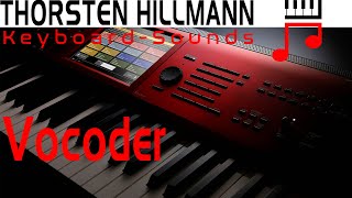 Einsteiger Tutorial Korg Kronos Vocoder [upl. by Avert]