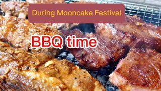 Barbeque Party During Mooncake Festival Taiwan [upl. by Baniaz]