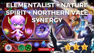 Epic Battle with Nature Spirit  Elementalist Synergy Combo  Magic Chess Guide [upl. by Chemash]