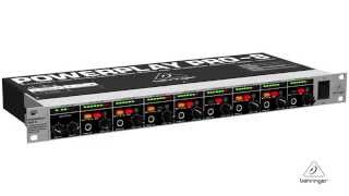 POWERPLAY PRO8 HA8000 HighPower Headphones Mixing and Distribution Amplifier [upl. by Eednarb]