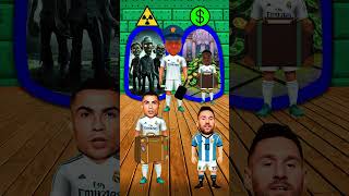 Zombies o Dinero Ronaldo vs Messi vs Vinicius vs Mbappé [upl. by Tterrab]