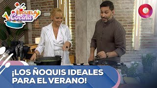 ¡Los ñoquis ideales para el verano  EscuelaDeCocina Completo  2911  El Nueve [upl. by Okimik]