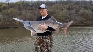 Fishing tips Oklahoma Paddlefish Tips [upl. by Teddman]