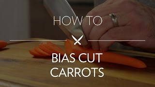 Bias Cutting Carrots [upl. by Fariss]