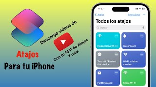 ATAJOS en tu IPHONE para descargar VIDEOS [upl. by Nayt173]