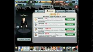 Crime City FB  HOW TO GET 104 SKILL POINTS char rebuilt at lvl 31 MUST SEE [upl. by Maxia]