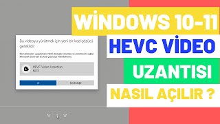 Hevc Dosya Uzantısı Nasıl Açılır  Hevc Dosya Uzantılı Dosya Açma iphone Hevc Dosya Uzantıları [upl. by Derfliw]