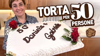 TORTA DA CERIMONIA PER 50 PERSONE Ricetta Facile  Fatto in Casa da Benedetta [upl. by Phyllys]