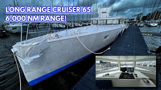 THIS Is Hull 1 Long Range Cruiser 65 LRC 65 6000 NM Range [upl. by Homovec]