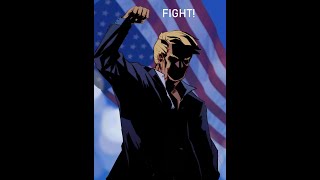 Fight for Freedom  Donald Trump shouts fight after assassination attempt song  AI Mix [upl. by Itnavart]