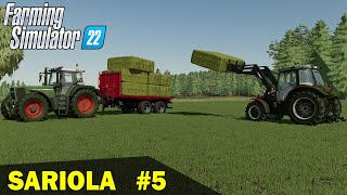 Making Hay  Farming Simulator 22 Sariola Lets Play  Episode 5 [upl. by Birmingham]