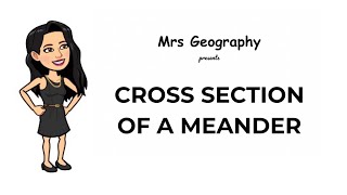 Cross section of a meander [upl. by Obed]