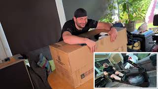 VOWVIT VW3 Rudergerät für Zuhause aus hochwertiger Holzkonstruktion Overview Unboxing amp Anleitung [upl. by Rogovy]