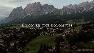 Discover the Dolomites  Cinematic Travel Video filmed on A7SIII [upl. by Oleusnoc]