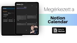 Notion Calendar  Bemutató  2024 [upl. by Eilesor]