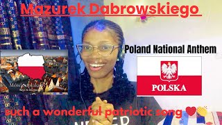 Reaction to the “Poland national anthem” mazurek dabrowskiego [upl. by Aylmer338]