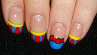 Snow White Halloween Costume Inspired Nail Art [upl. by Apostles]