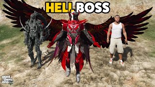 DEVIL LORD FOUND NEW HELL BOSS FOR FIGHTING HELL LORD HELL GOD AND FRANKLINE [upl. by Fernyak859]