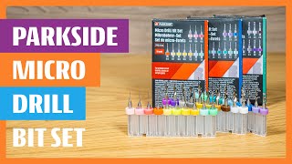 Parkside Micro Drill Bit Set for printed circuit boards plastic or acrylic glass PMB 10 A1 [upl. by Hyo]