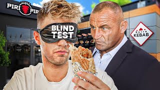 TESTUJE POPULARNE KEBABY NA ŚLEPO  PIRI PIRI KEBAB PUDZIANOWSKIEGO ZAHIR NANO KEBAB [upl. by Moyna]