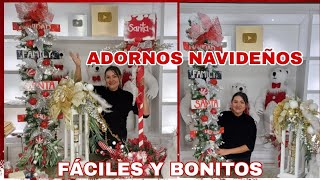 HERMOSO ADORNO NAVIDEÑO PARA LA ENTRADA envivo [upl. by Aicsila]