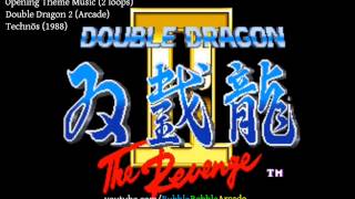 Double Dragon 2 Arcade  Opening Theme Music [upl. by Yerdua]