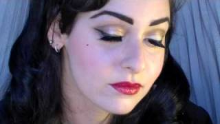 DITA VON TEESE MAKEUP TUTORIAL TEASER PERRIER MANSION ADVERT BURLESQUE Princess Jasmine Look [upl. by Ydnyc433]