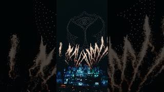 The first ever drone show at Tomorrowland is breathtaking 🫶🏻 [upl. by Ittak]