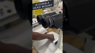 labomed slit lamp with camera product installation [upl. by Rodmann636]