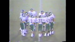 Matewan Vs WeirtonMadonna 1987 Class quotAquot Football Championship [upl. by Eesdnyl]