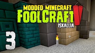 FoolCraft 212  Episode 3  The BEST blocks in Minecraft  Modded Minecraft 212 [upl. by Ayram]