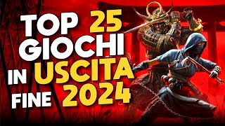 TOP 25 GIOCHI in USCITA fine 2024 [upl. by Tsiuqram459]