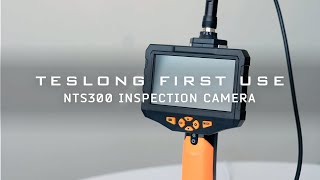 Teslong NTS300 Inspection Camera First Use Video Manual [upl. by Slyke519]