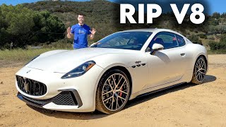 2024 Maserati Granturismo Trofeo Review  Great Without The V8 [upl. by Tremain]