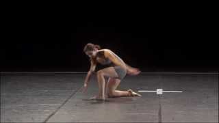 Epreuves de danse 2013 DANSE CONTEMPORAINE fin deu [upl. by Yornek]