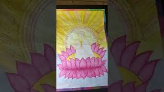 51 Navkar manta painting spirituality jainism jaindharm jainmotivational arihantjain [upl. by Flossy246]