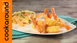 Tempura verdure e gamberi ricetta originale giapponese [upl. by Harper196]