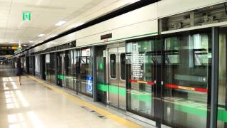 Seoul Metro Line 2 train at Hanyang University [upl. by Savvas30]