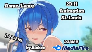 2D Animation St Louis  Azur Lane  Uncen  byRinhee  Mini Militia Classic [upl. by Cullie488]