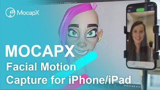 MocapX  Facial Motion Capture App for iPhoneX [upl. by Bigler721]